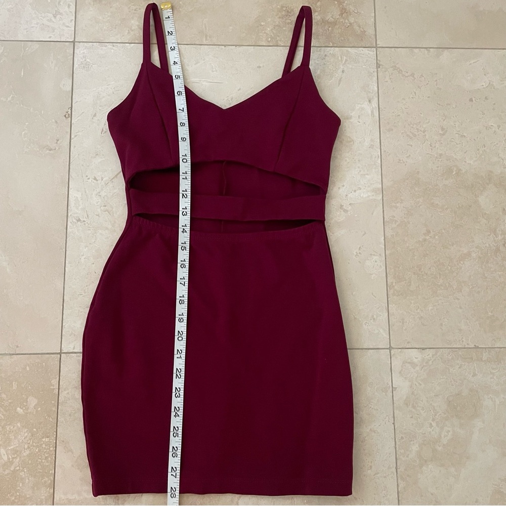 Red Mini Dress - Picture 5 of 7